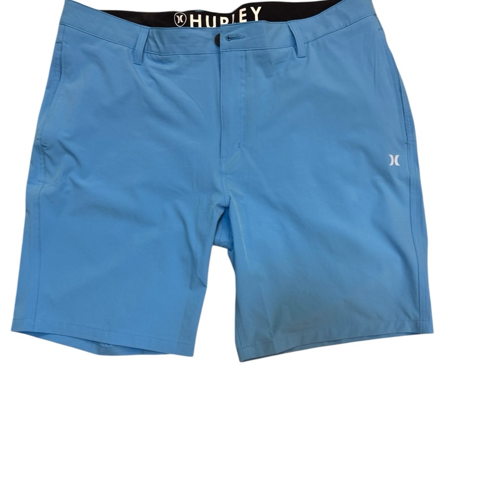 Hurley Men’s Hybrid  Walk Shorts Size 40 Blue Stretch Boardshort NWOT
